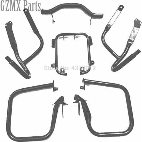 High Quality Motorbike Side Box Engine Guard Bumper Safety Highway Crash Bar For BMW R 1200 RT R1200 RT R1200RT 2005-2013