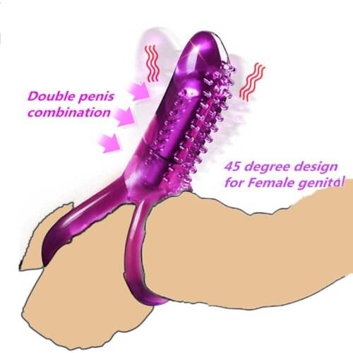 Adult Games Dildo Vibrator BDSM Vagina Clitoris Sex Toys For Men Women Double Rings Cock Male Dick Strapon Sexy Toys Good Shop