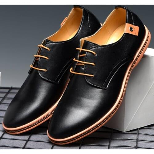 Zero more Men's Patent Leather Shoes