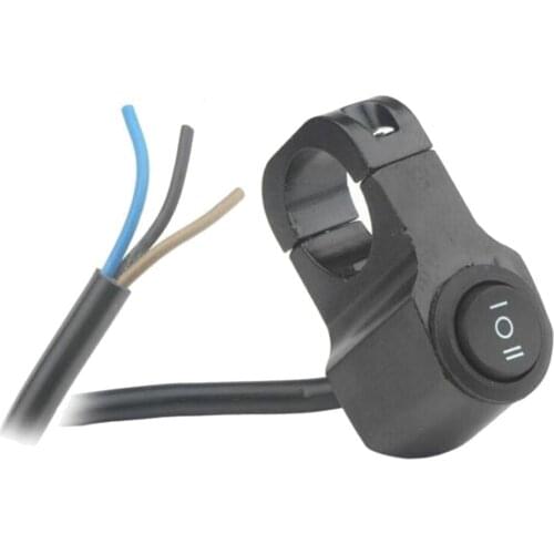 On off Handlebar Switch 1pc Headlight Waterproof Motorcycle Replacement