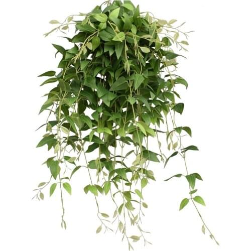 10Pcs/Package Wall Hanging Green Clematis Leaves Flower Arrangement Accessories Wedding Party Decoration - INDIGO