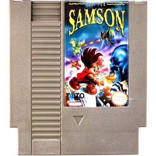 72 Pins 8 bit Game Cartridge 8bit game card : Little Samson ( USA Version!! ) High quality