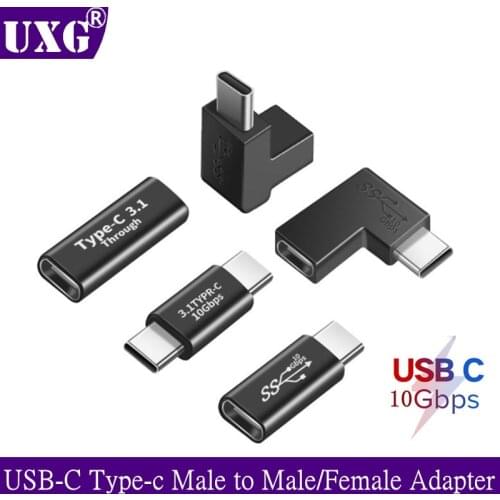 3A USB3.1 Type-C Male To Female Adapter USB-C Gen 2 10Gbps Convertor For Macbook Nintendo SAMSUNG Note 20 S20 Ultra XIAOMI SONY