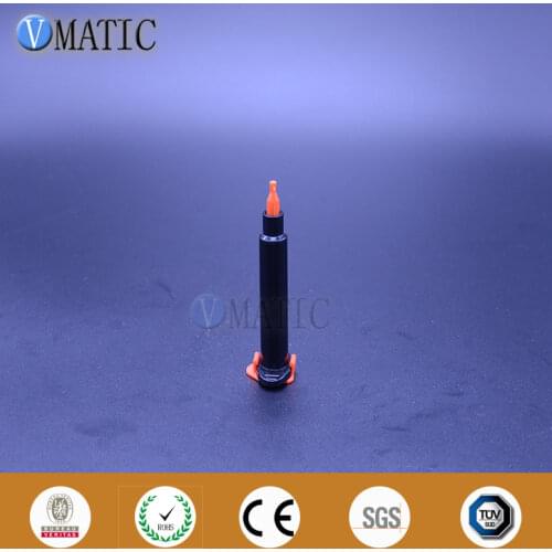 Free Shipping 2500 Sets 3cc/3ml UV Black Dispensing Syringe Barrel With Piston,Stopper, End Cover Pneumatic Dispensing Syringe