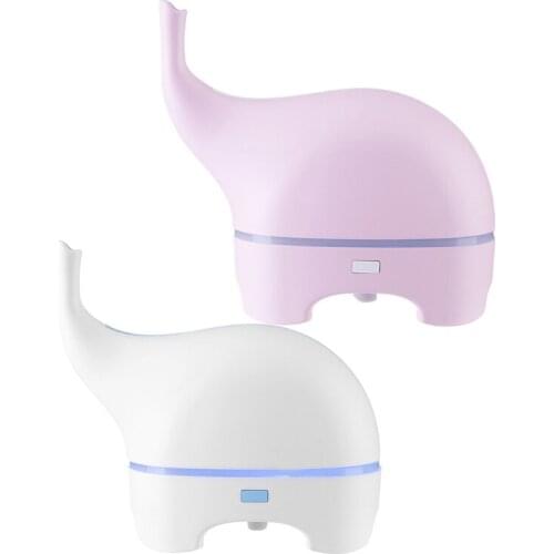 Mute Humidifiers w/ Night Light Waterless Auto-Off Aromatherapy Humidifier Super Quiet Rechargeable for Home Bedroom