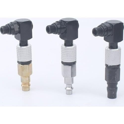 Price For 1pc S30 Air Riveter Parts Accessories 360° Universal Air Plug EU US JP Switch Scrap Rivets Collection Bottle