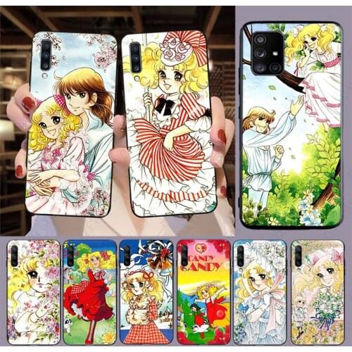 Soft Coque Manga Candy Anime Phone Cover For samsung Galaxy A50 A51 A20E A11 A40 A30s A71 A20S A70 A31 A9 A10S J5 J6 J7 J8 cases