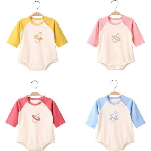 Baby Summer Rompers Cotton Infant Cute Newborn Body Short Sleeve Lightweight Baby Jumpsuit Cartoon Ropa Bebe Baby Girls Clothes