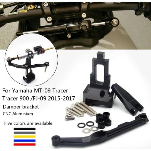 Motorcycle Stabilizer Steering Damper Mounting Bracket Kit For Yamaha MT-09 Tracer Tracer 900 FJ-09 2015 2016 2017