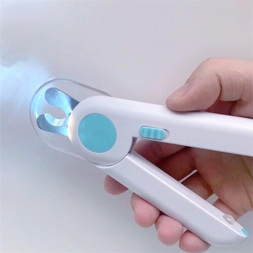 Pet Nail Claw Cutter LED Light Grooming Scissors Cats Nails Clipper Trimmer Small Dog Nail Clippers Pet Claw Nail Supplies