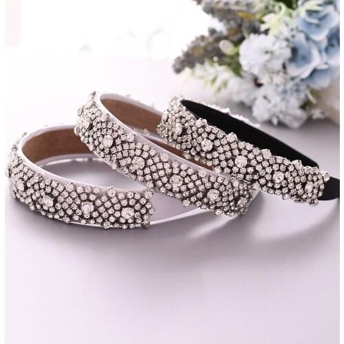 Elegant Big Simulation Pearls Hair Hoop Headband Hair Bands for Women Headwear Pearl Beads Hairband Hair Accessories