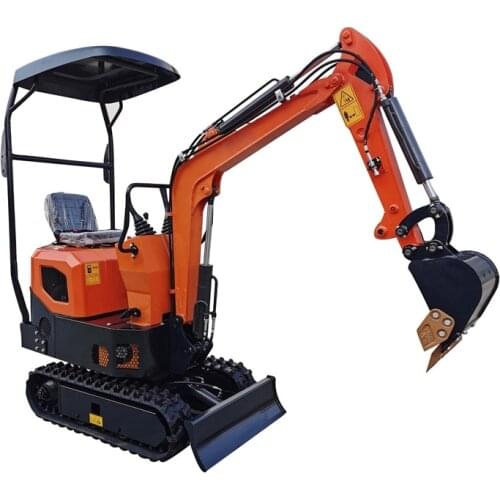 SYNBON Farm Garden Construction Machine 1.0 Ton Hydraulic Mini Crawler Excavator Small Digger