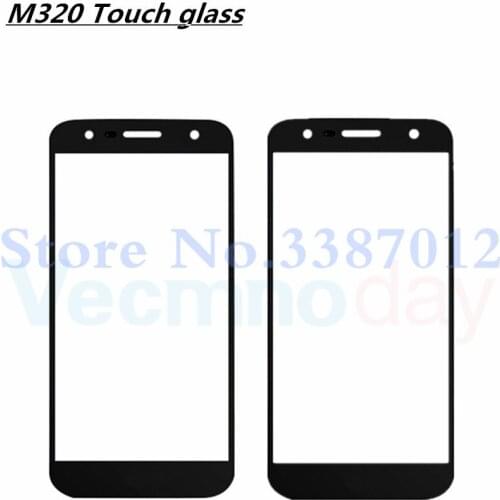 LCD Outer Touchscreen Panel Glass Lens Cover Part For LG X Power 2 Power2/K10 Power X500 M320 With Logo