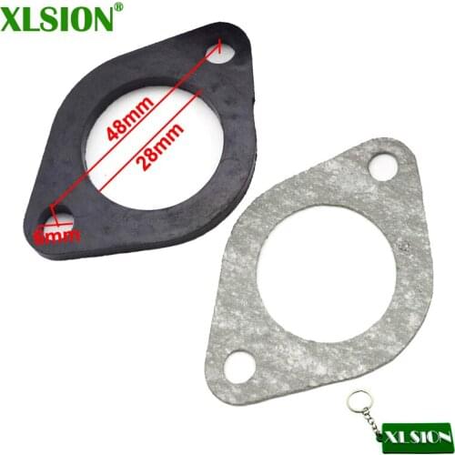 XLSION 28mm Carb Manifold Intake Inlet Gaskets For Mikuni VM24 Keihin PE24 PE26 PE28 OKO Carburetor Pit Dirt Motor Bike