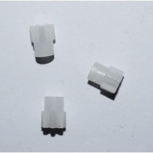 10/100pcs 7teeth/hole 2mm/OD 4.5mm/0.5M/plastic gear/rc car/DIY toys accessories/technology model parts/baby toys/72Aj