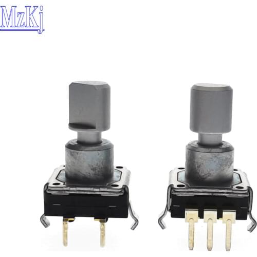 10PCS HOT NEW Japan/Panasonic Encoder Push On Switch EC11 13.5MM Positioning number 30 Pulse number 15