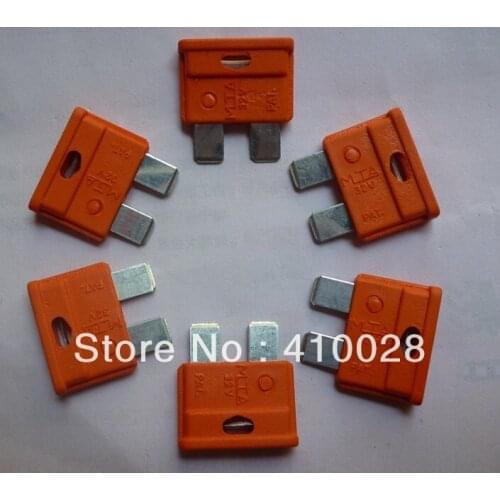 100PCS/lot 5A Medium Car Blade Fuse auto fuse Free shipping