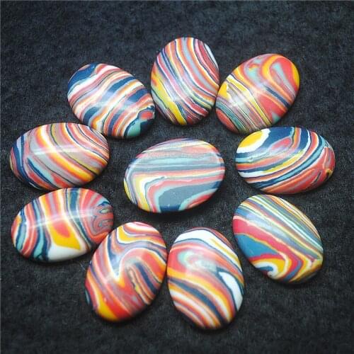 12PCS New Turquoise Stone Cabs Oval Shape 18X25MM DIY Beads Accessories Wholesale Price Free Shipping New Arrivals