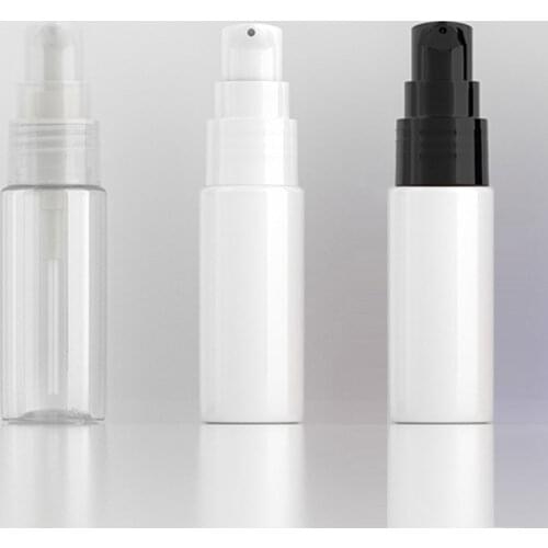 20ml x 50 Empty Cosmetic Lotion Cream Pump Container 20g Skin Care Cream Treatment Bottles Travel Personal Care Pump Bottles