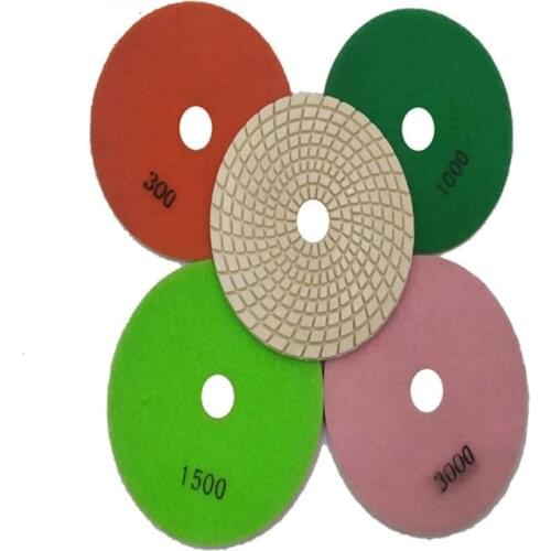 6 Inch Wet Polishing Pad, Suitable For Angle Grinder, Stone Renovation machine, Wall Machine 7PCS Free Shipping