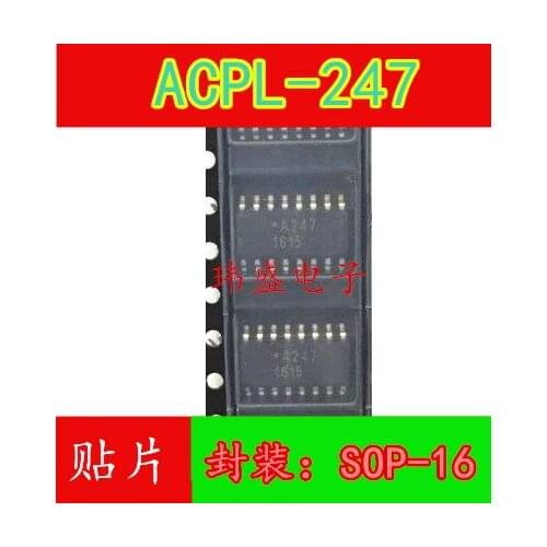 ACPL-247 A247 SMD SOP16 optocoupler spot