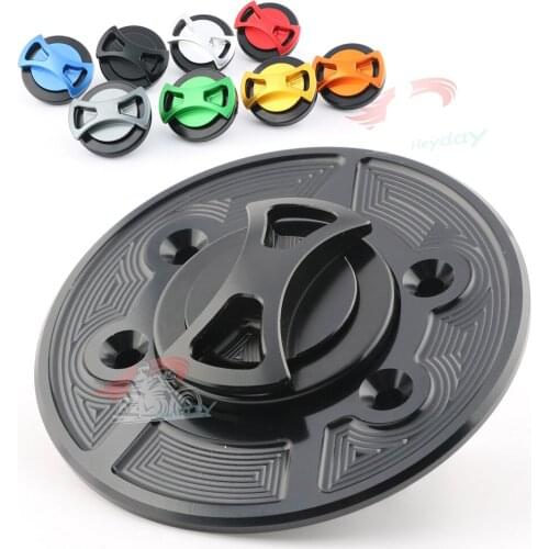 Aluminum Keyless Motorcycle Fuel Gas Tank Cap Cover For BMW F650GS/F750GS/F850GS/F800R/F800S/F800ST/K1600GT/K1600GTL/R1200GS