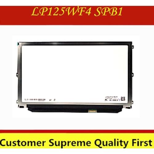 Free shipping LP125WF4 SPB1 LP125WF4-SPB1 (SP)(B1) LP125WF4 SPB1 12.5 inch IPS screen EDP 1920*1080 30 PIN