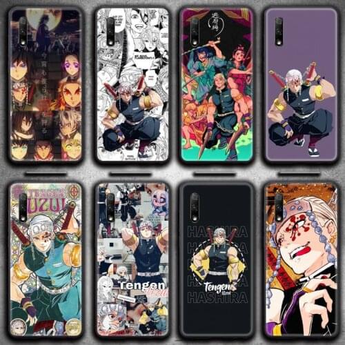 Demon Slayer Uzui Tengen Phone Cases for Huawei Honor 30 20 10 9 8 8x 8c v30 Lite view 7A pro