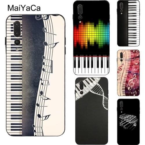 MaiYaCa Music Piano Key Case For Huawei Honor 10i 7A Pro 7C 8A 8C 8S 8X 9X 9 10 Lite 20 Pro Nova 5T Y6 Y9 Y7 2019