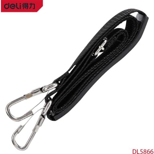 Deli DL5866 130CM Tool Bag Shoulder Strap Briefcase Shoulder Strap Computer Bag Shoulder Strap Plastic Shoulder Pads Non-Slip
