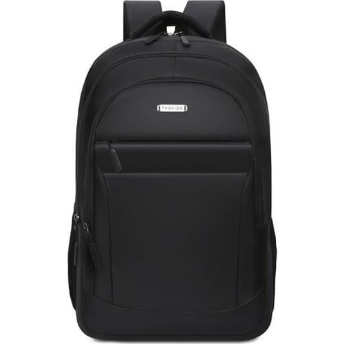 Business Computer Backpack Waterproof Crease Resistant Wearproof Soft Student Schoolbag Large Capacity Outdoor Travel Bag