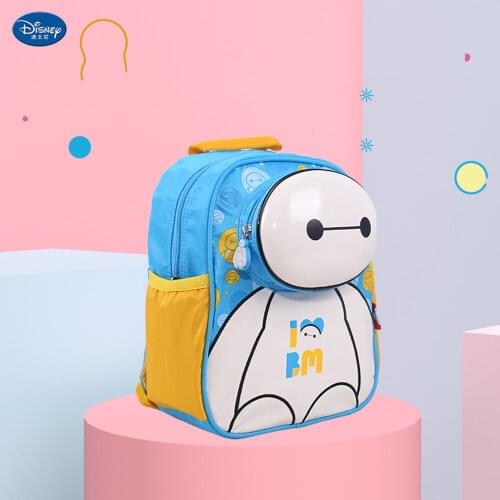 Disney 3D Cartoon Childrens School Bag Kindergarten Cute Backpack Boys Girls Baby Kids Bag Student Lovely Schoolbag Gift