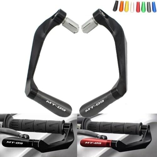For YAMAH A MT-09 MT09 MT 09 FZ-09 FZ09 FZ 09 Motorcycle 7/8" 22mm Handlebar Grips Guard Brake Clutch Levers Guard Protector