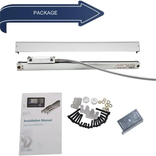 IP55 0- 500mm 5um Milling Macine Linear Scale Linear High Precision Scale