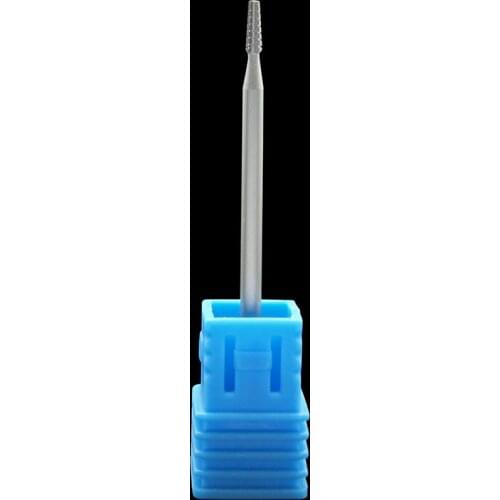 Kimaxcola~3/32 ''New Tungsten steel Nail Drill Bit nail file Carbide Nozzle Gel remover Nail Cleaner Millings Bit Silver