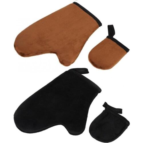 Reusable Body Soft Self Tanning Glove Tanner Mitt Lotion Apply Tool Accessory Body Cleaning Beach Glove Self Tanner High Quality