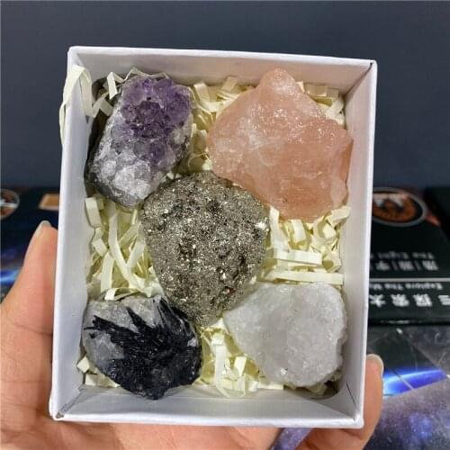 Natural Mineral Quartz Rock Crystals Specimen From Aound The World