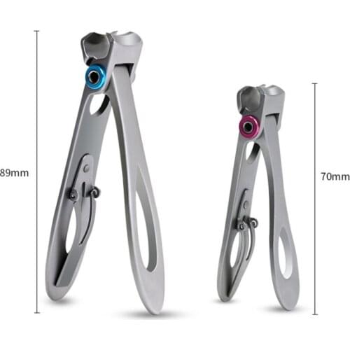 New large opening nail clippers thick nail trimmer stainless steel professional large opening nail tool