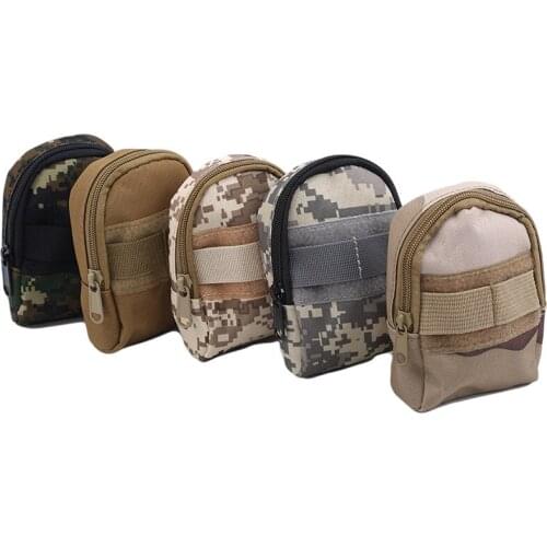 Hunting Bags Camo Waist Bag Tactical Phone Holder Sport Waist Belt Case Waterproof Nylon Outdoor Camouflage Bag Backpack