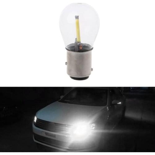 1PC 1157 Bay15d Led White DRL Daytime Running Tail Light Bulb Lamp 6000k 2018