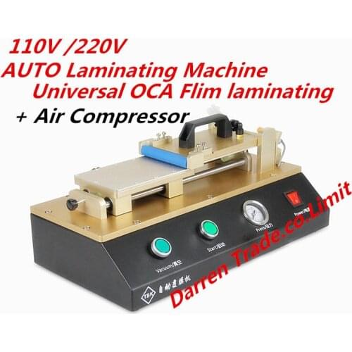 1PC Universal AUTO OCA Film Laminating Machine Polarizing Film Protective Film Laminater +Air compressor