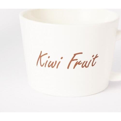 2PCS Ceramic Cup Fruit Series Water Mug Teacup Juice Milk Tea Coffee Wine Cup Drinks Tableware Home Drinkware Couple Gift