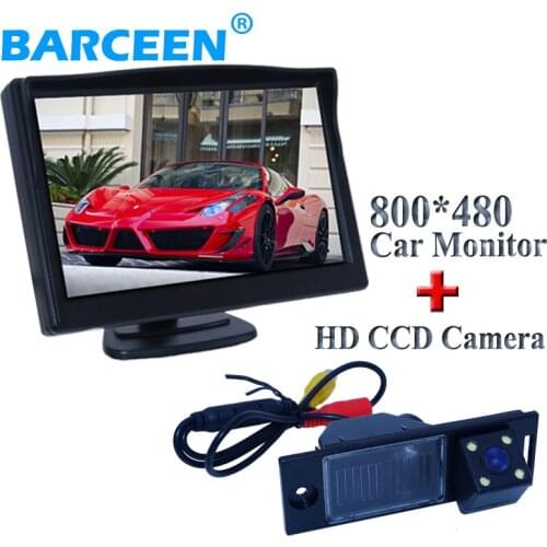 4 led during promotion car rear camera suitable for Hyundai IX35 2014 IP 69K waterproof with car screen monitor 5" universal