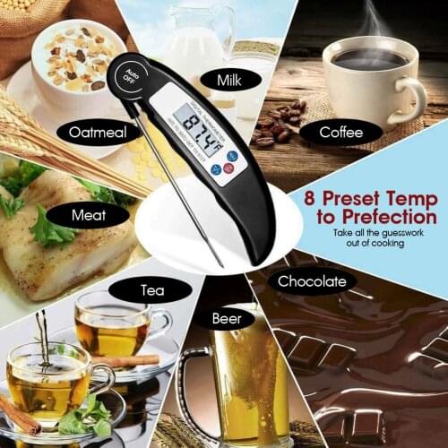 Digital Food Oven Thermometer Probe Cooking Meat Bbq Electronic Temperature Instant Read Kitchen Barbecue Thermometer