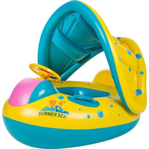 Baby Swimming Pools Accessories Baby Inflatable Pool Float Ring Newborns Bathing Circle Safety Water Pool Accessories Beach