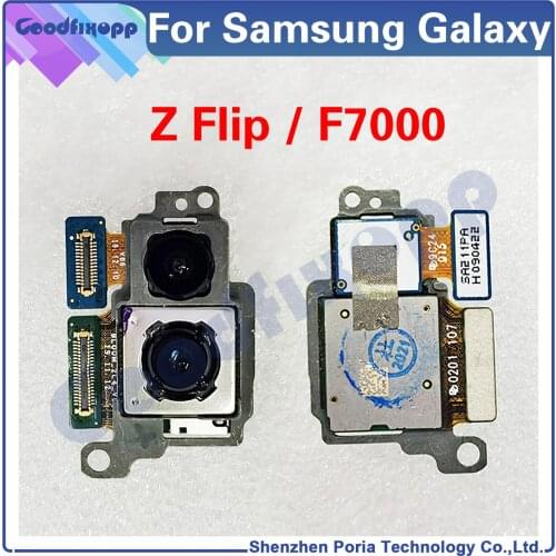 For Samsung Galaxy Z Flip SM-F7000 F7000 Phone Rear Camera Modules Back Camera Big Camera