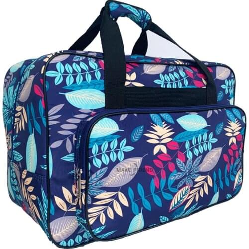 Multifunctional Sewing Machine Storage Bag Leaf Portable Travel Home Organizer Bag For Sewing Tools Accessories 46x23x32cm