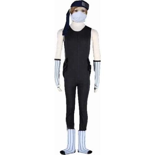 Naruto Zabuza Momochi Mens Cosplay Costume with glove and shoe cover
