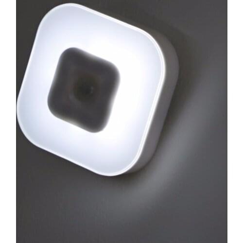 Night Light Lamps Motion Sensor Nightlight PIR Intelligent LED Human Body Motion Induction Lamp Energy Saving Lighting AAA