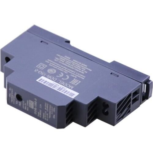 MEAN WELL DDR-15G/L Series DC3.3V 5V 12V 15V 24V 15W DIN Rail Type DC-DC Converter Wireless Network Industrial Control Syestem